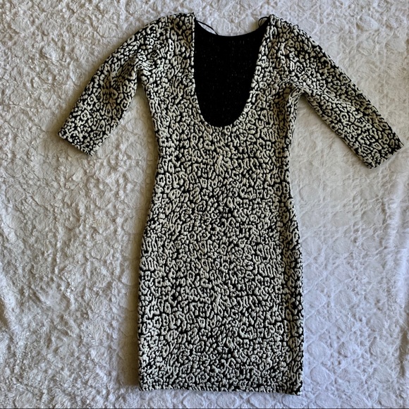 Black and white sexy dress. - Picture 2 of 2